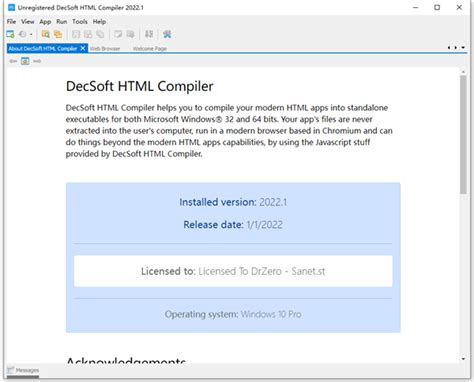 DecSoft HTML Compiler 2025.2